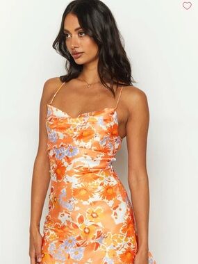 Beginning Boutique Floral Party Dress